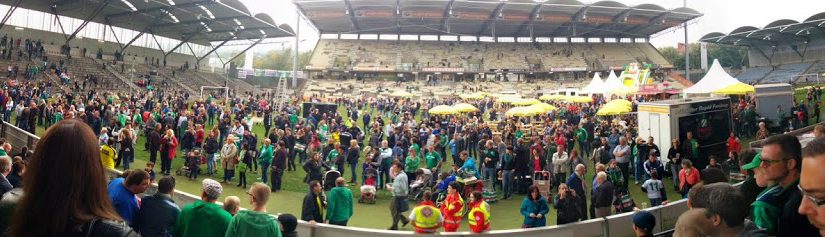 Domenicos Blick zurück auf das Hanappi-Stadion