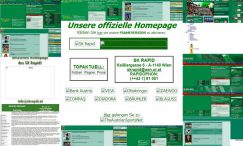 Die kurze Geschichte der Rapid-Homepage